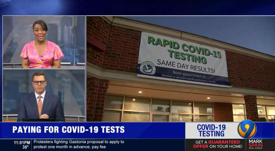 WSOC-TV Features Carolina Pharmacy In Making COVID-19 Tests Accessible to Everyone